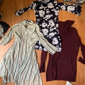 Huge 9 Piece Maternity Lot Winter Christmas Fall